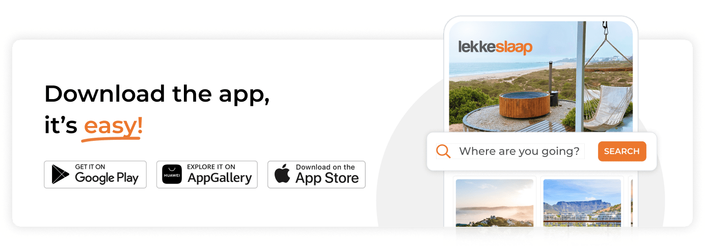 Download the LekkeSlaap app